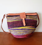 Mpenda - Multicolor Handwoven Straw Shoulder Bag