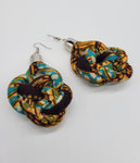 Natsai: African Print Necklace and Earring Set