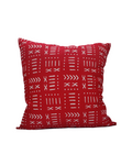 Kwadwo II: Red Tribal Print Cushion