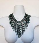 Ndlovukazi: Chandelier  beaded Necklace