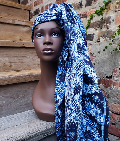 *Kitenge III: African Print Head Wrap (No Wax)