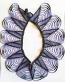 Lebo: Purple Flower Necklace