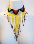 Ohon: Yellow Beaded Choker